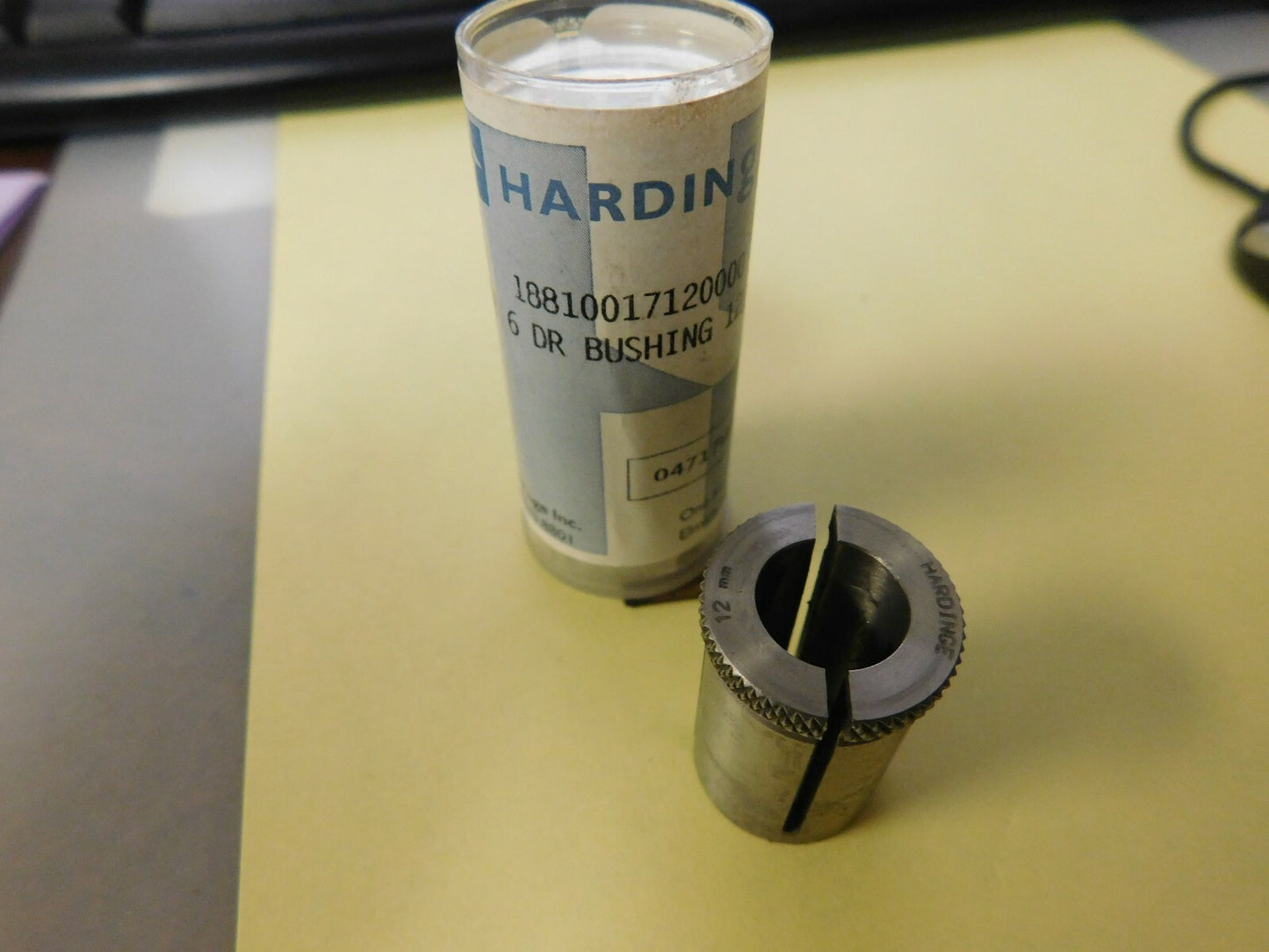 Hardinge Drill Bushings 12MM  QTY 2 18810017120000