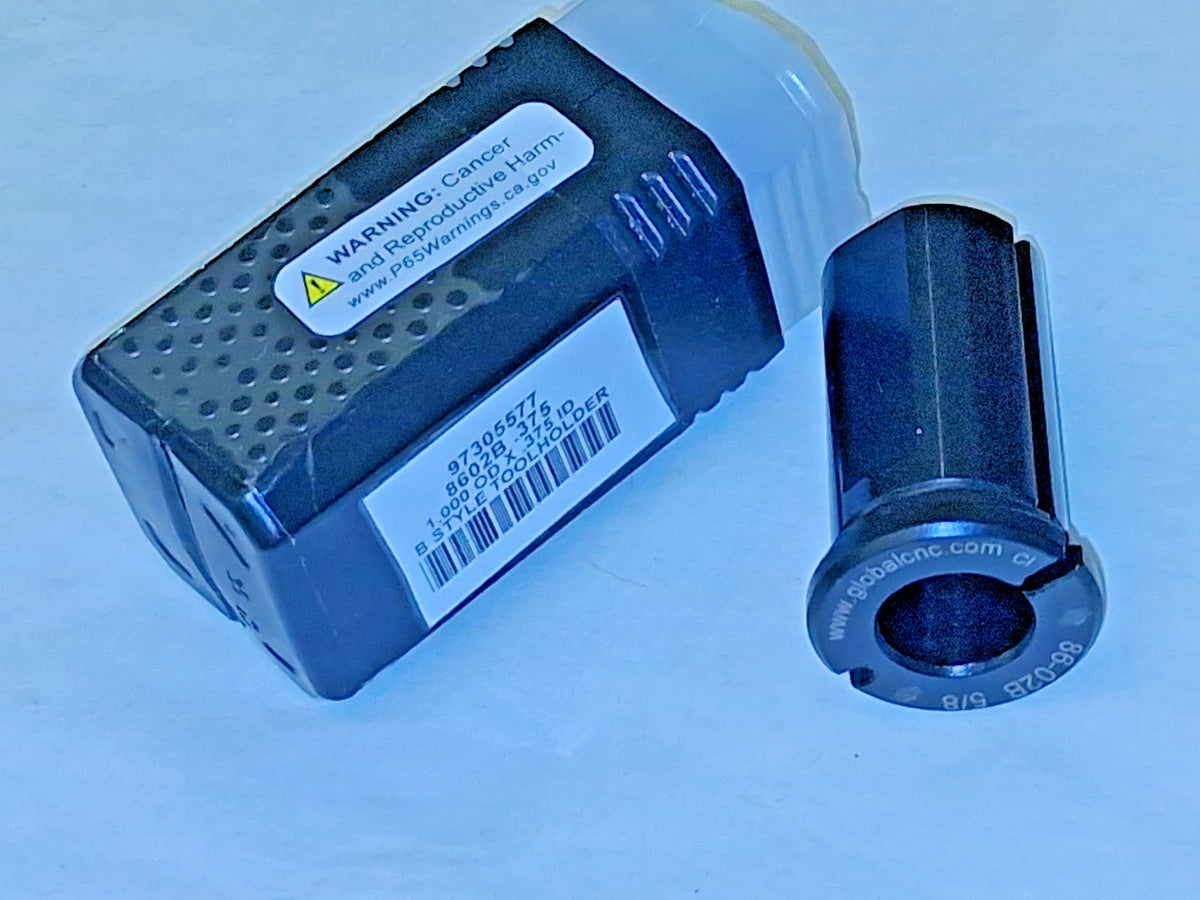 Global CNC Industries Rotary Tool Holder Bushing Type B 3/8" ID 8602B .375