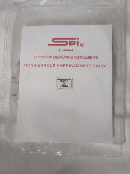 SPI #36 Steel Wire and Sheet Metal Gage 13-944-4