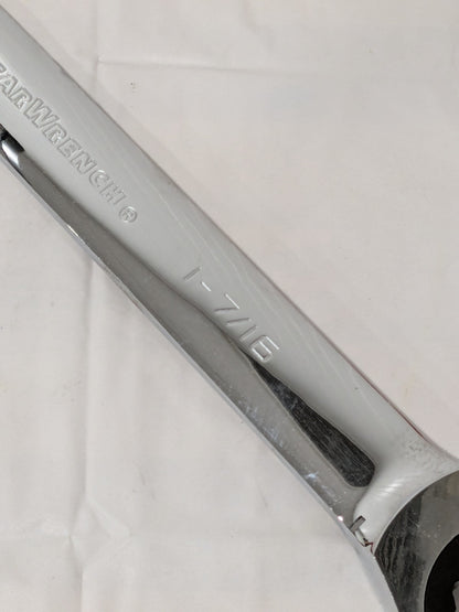 GEARWRENCH Combination Wrench: 1-7/16" Head Size, 15 deg Offset 9040