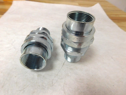 Thomas & Betts 1" Trade Rigid/Intermed (IMC) Conduit Male Union  Qty 2 UNY305-TB