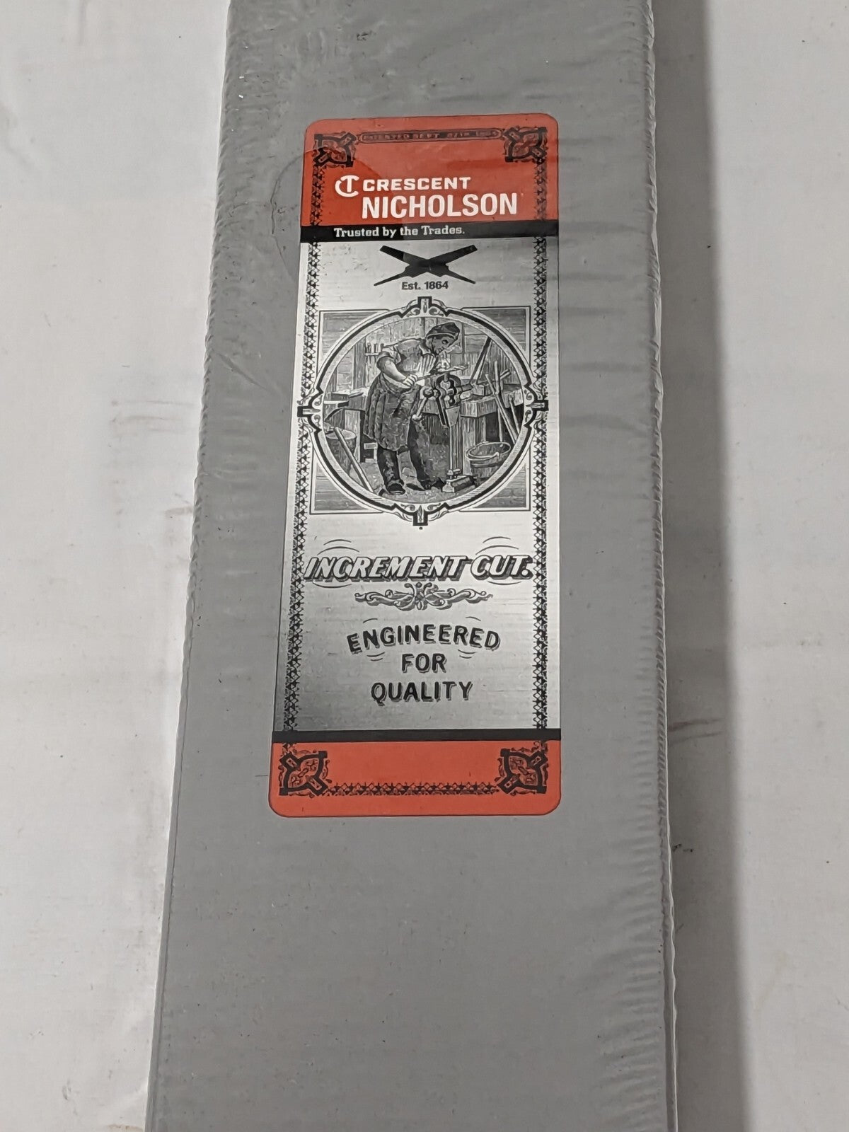 NICHOLSON American-Pattern File: 10" Long, Round, Single Qty 12 12019