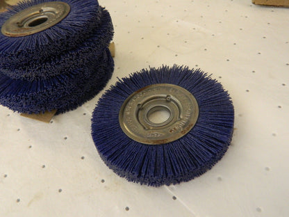 OSBORN Wheel Brush qty6 4" Wheel Dia, Crimped 0002240700