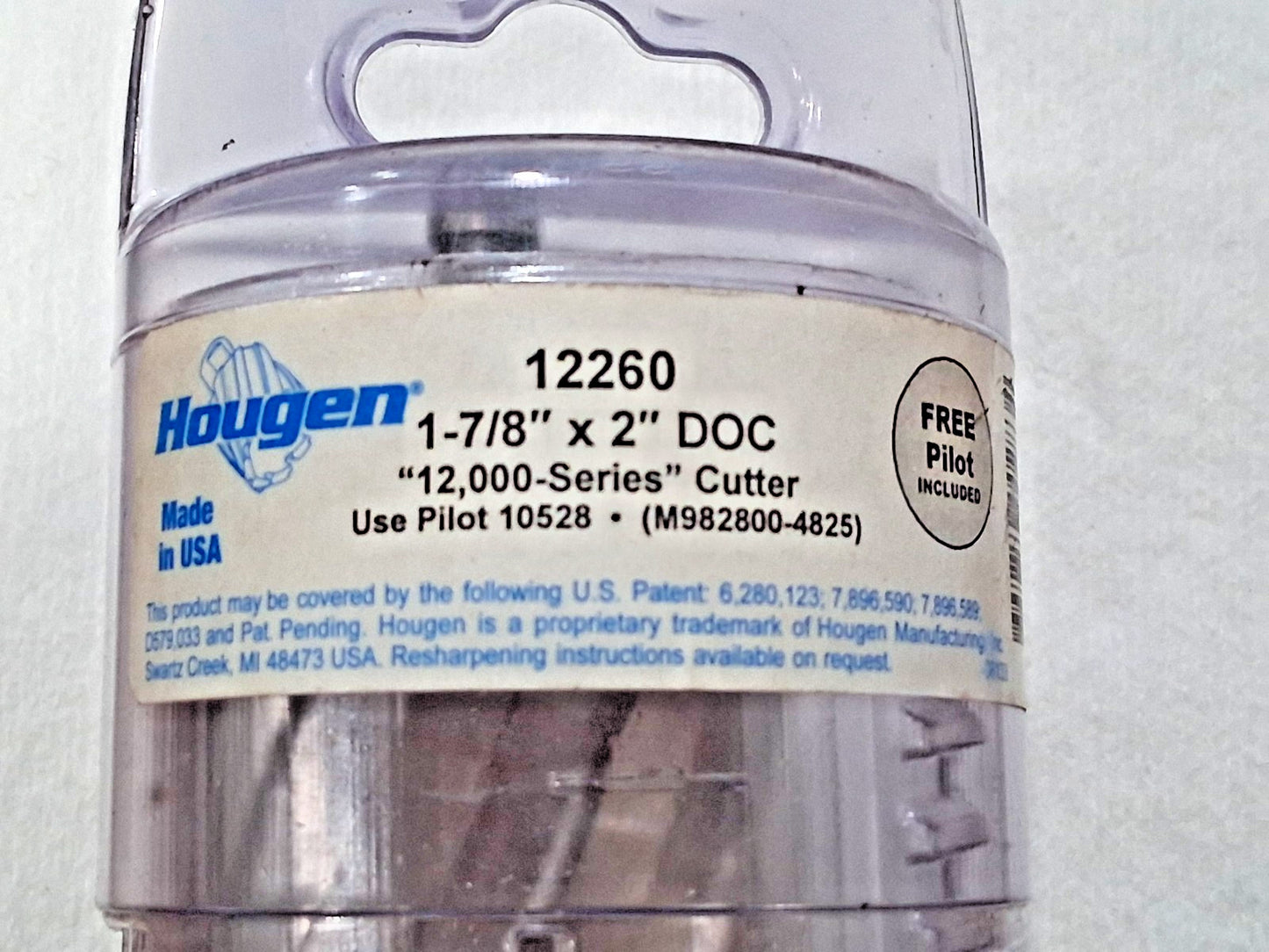 Hougen Annular Cutter HSS 1-7/8" Dia 12260