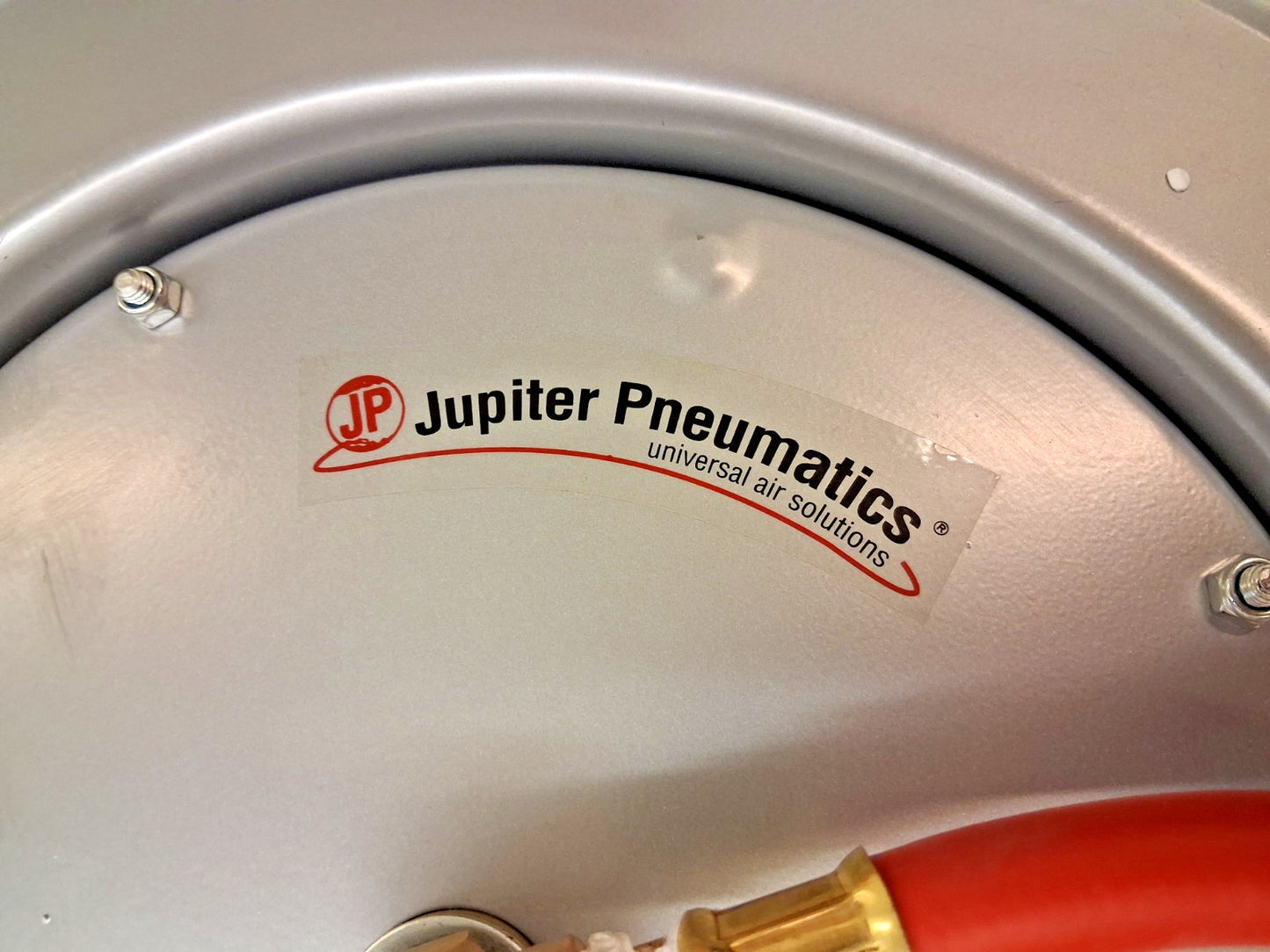 Jupiter Pneumatics Hose Reel with Hose 3/8" ID Hose x 50Ft 2810035010JP