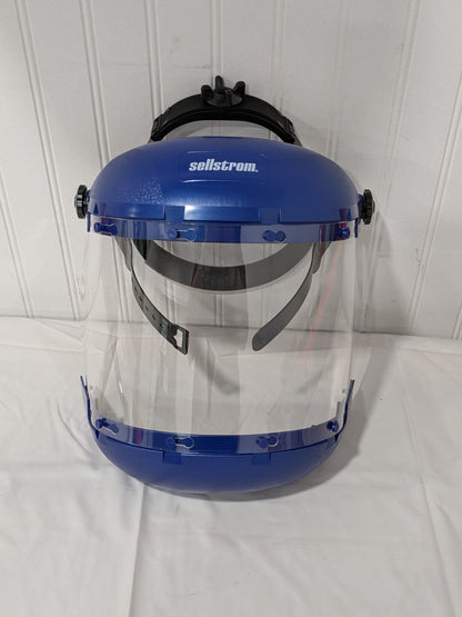 Sellstrom Face Shield with Chin Guard: 6-1/2" High, 19-1/2" Wide S38110