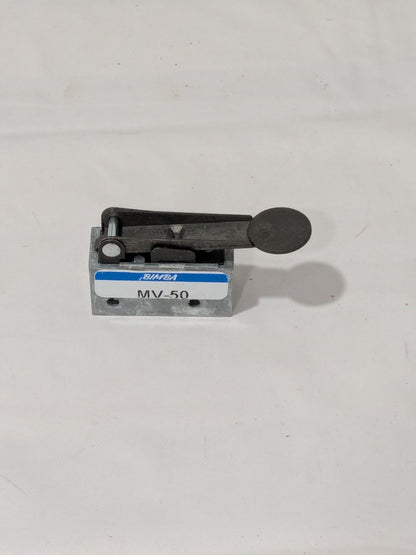 Bimba Mechanically Operated Valve: 3-Way Pilot, Fingertip Lever Actuator MV-50