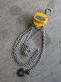 Oz Premium Manual Chain Hoist 3000 Lb. Capacity 10 Ft. Lift OZ015-10CHOP Used