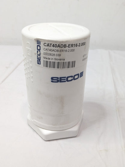 SECO Collet Chuck ER16 Taper Shank 2" Projection CAT40ADB-ER16-2.000 03201473