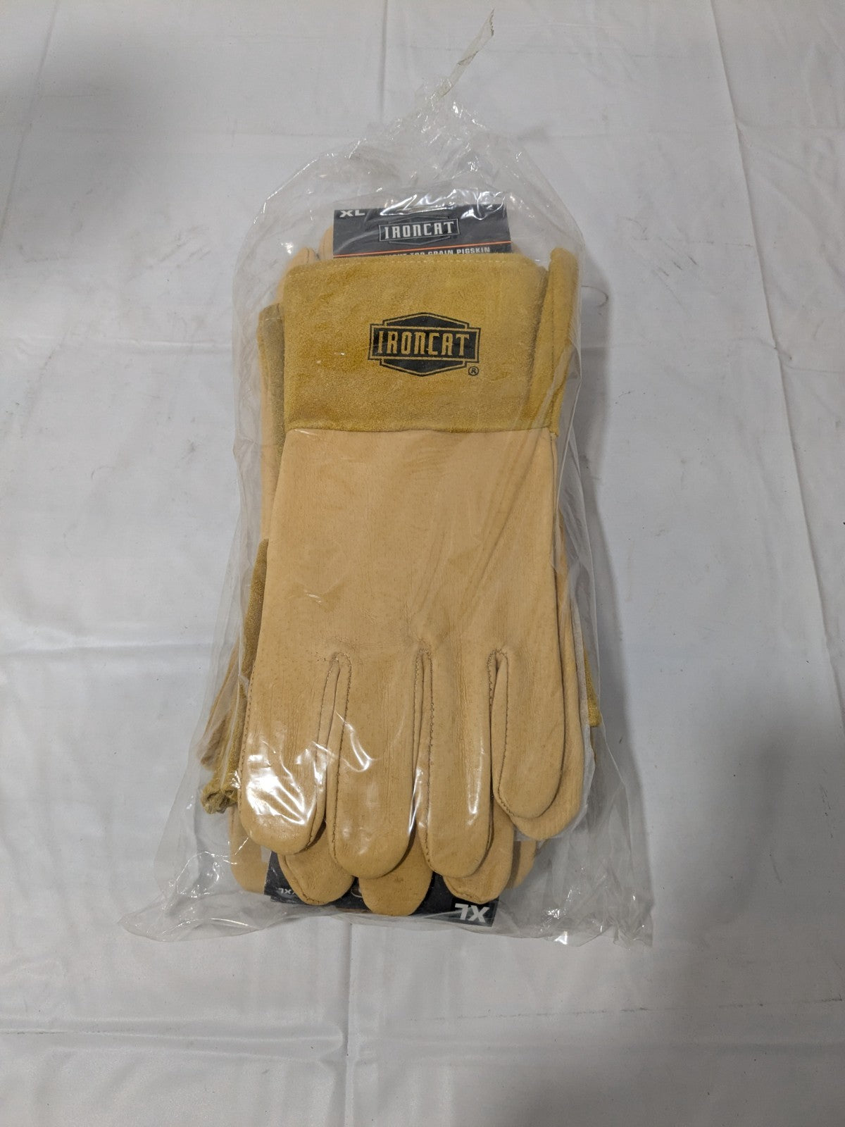 Ironcat Premium Top Grain Pigskin Leather MIG Welder's Glove 6 Pairs Sz XL