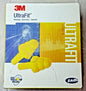 3M Corded Earplugs Plastic Flanged Push-In 25dB QTY100 7000002320