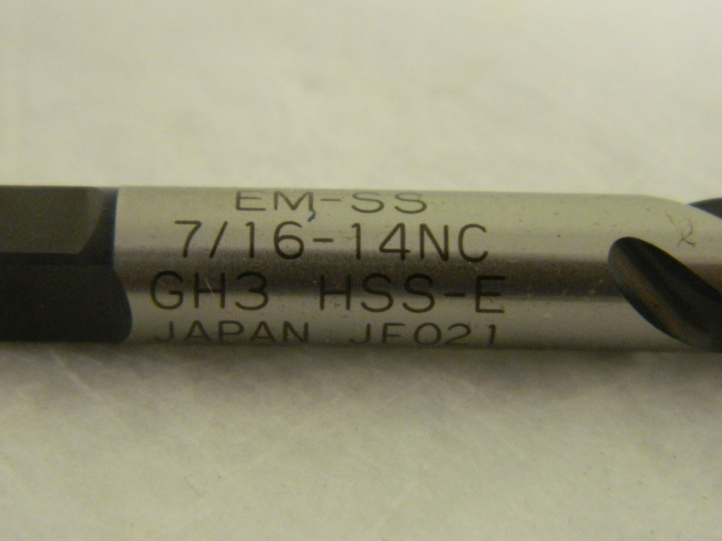 Greenfield Spiral Flute Tap 7/16" - 14 NC H3 HSS-E Series 8304 3FL QTY 6  84019