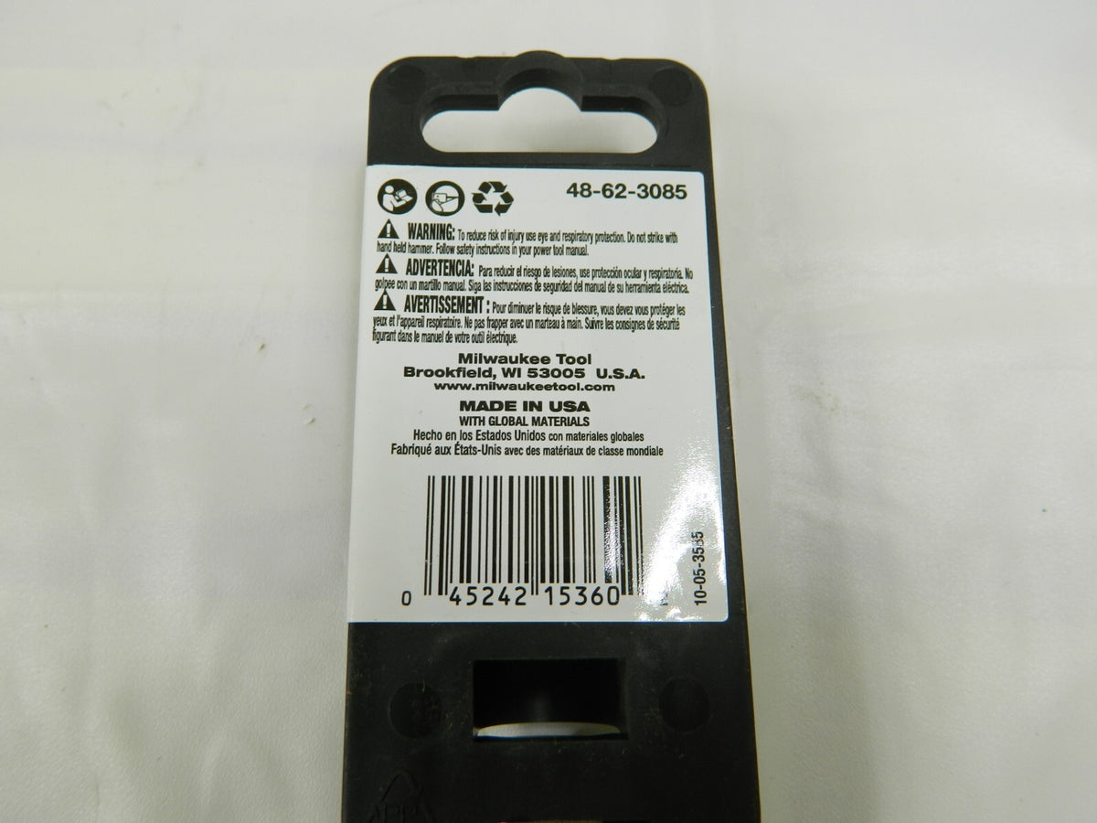 MILWAUKEE TOOL 9-3/4" OAL, 0.656" Shank Diam, Bushing Tool Chisel 48-62-3085