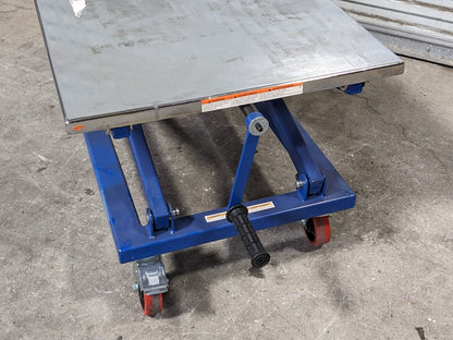 Vestil Mechanical Scissor Lift Cart 1000 lb Cap 40 x 26 Platform Parts / Repair