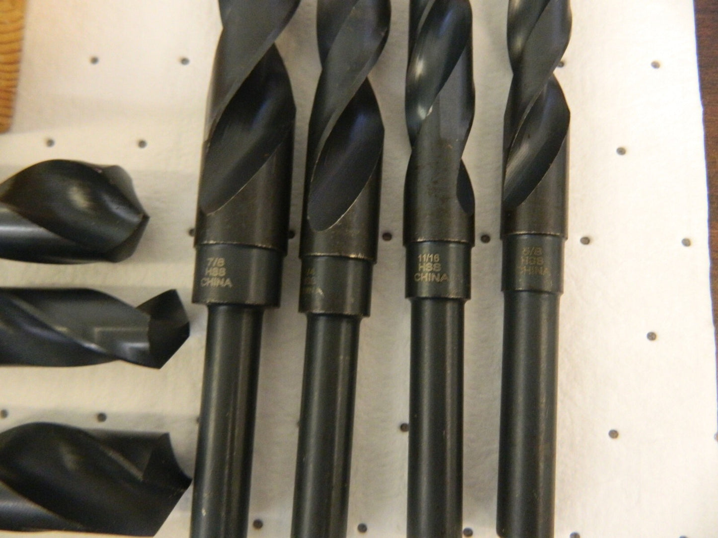 Drill Bit Set Reduced Shank Drill Bits 8 Pc 118 ° HSS 1 Drill Bit Size 79981866