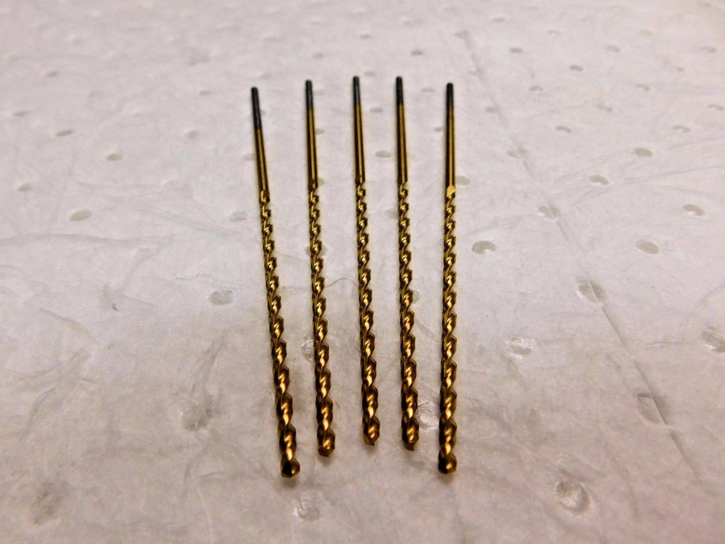 Precision Taper Length Drill QC-91G #33 0.1130" 135º HSS TiN Lot of 5 05093