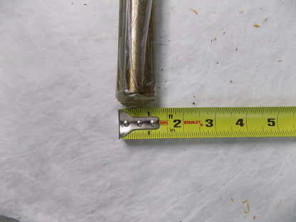 Indian Tool Mfg HSS Straight Shank Twist Drill 1-5/32" 118º RH Taper Lgth 2Fl
