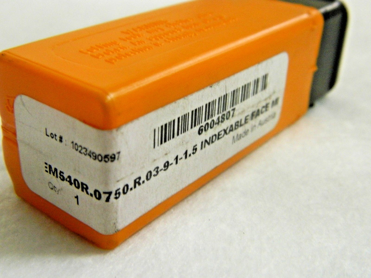 Hertel Indexable Chamfer & Angle End Mill HEM540R.75.03-9.1-1.5 6004807