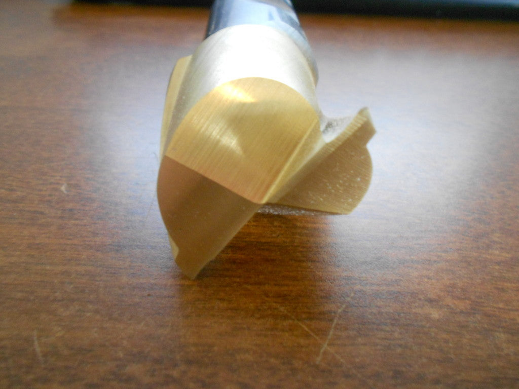 Precision 1-5/8" x 1-1/4" x 4-1/8" 2FL TiN Single Square End Mill