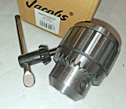 Jacobs Drill Chuck 1/8 to 5/8" Capacity Tapered Mount JT3 30227