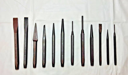 Proto 12 Piece Punch & Chisel Set W/ Modular Foam Insert Holder J2S2K