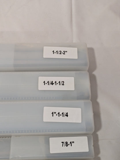 8 Piece Expanding Lathe Mandrel Set 1/2 to 2" Face Dia 262-3030