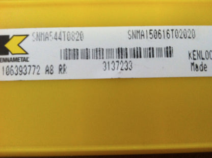Kennametal Snma150616t02020 Snma544t0820 Ky3500 #3137233 Ceramic Turning Inserts
