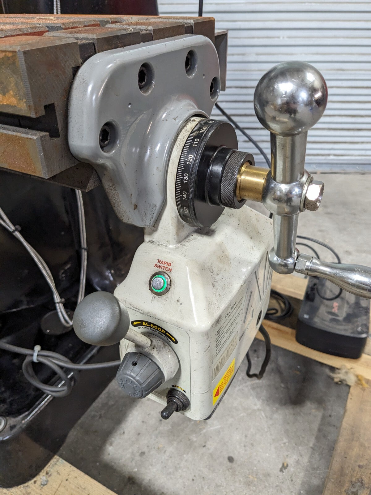 Vectrax 9 x 48 Milling Machine  3HP 230/460v  Variable Speed   Newall X/Y DRO