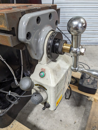 Vectrax 9 x 48 Milling Machine  3HP 230/460v  Variable Speed   Newall X/Y DRO