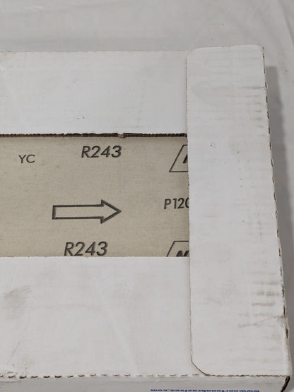 (50) Norton Sanding Sheets: 9" W x 11" OAL, 120 G, Aluminum Oxide 66261181504
