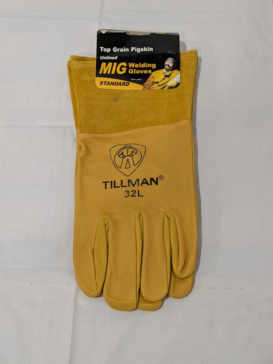TILLMAN Welding/Heat Protective Glove Pigskin Sz Large 32L