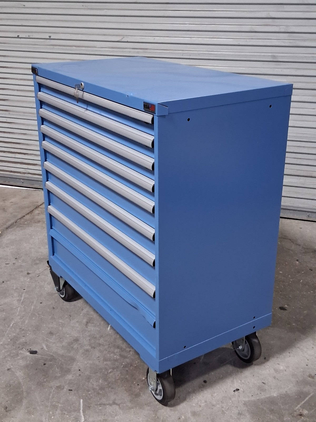 Lista Mobile Modular Storage Cabinet 9 Drawer 47 x 40 x 22 Scratch N Dent