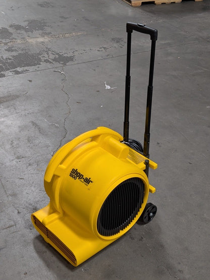 Shop Vac Portable Air Mover Fan 3-Speed 1800 CFM Max. 1/2 HP 120v 5 Amp