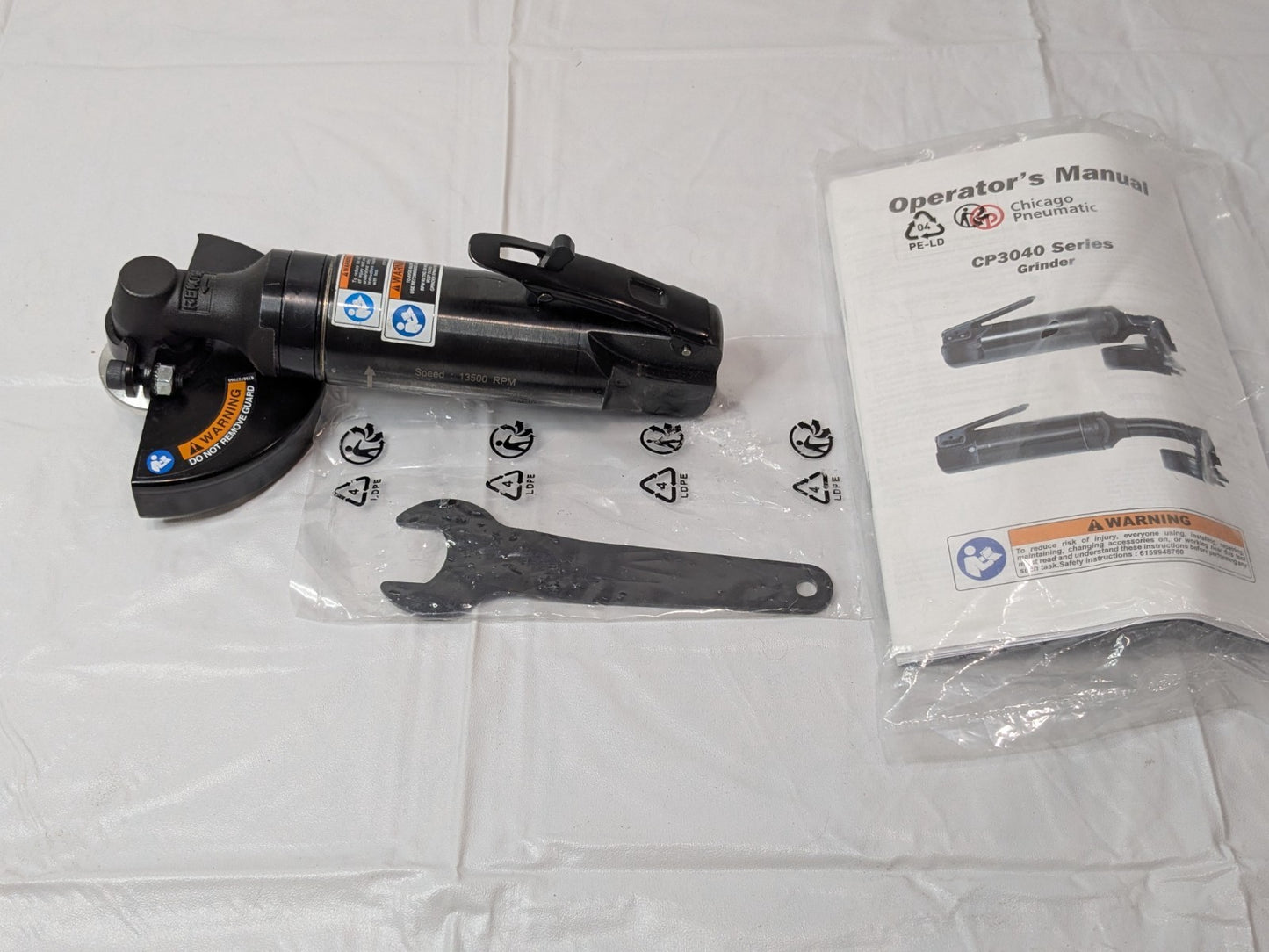 CP 4" Disc Angle Grinder Steel Body 1Hp CP3040GABTIM PARTS/REPAIRS