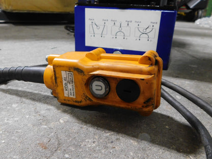 Electric Hydraulic Pump 4-Way 3 Position Valve 115 V PS-MH-HPC1-002 PARTS/REPAIR