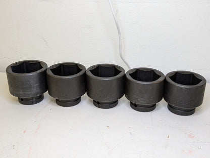 Proto 14 Piece Impact Socket Set 1" Drive 6 Point 2-1/16" to 3" Size Range