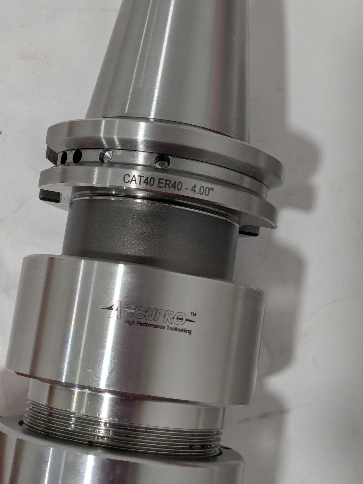 ACCUPRO Collet Chuck: 0.1180 to 1.1810" Capacity, ER40 Collet 775670