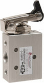 Jupiter Pneumatics 2 Position Mini Mechanical Valve 1/8" NPT 5-Way 53502205