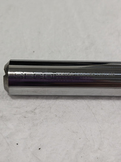 SECO Jobber Drill: 12.00 mm Dia, 140 deg Point, Solid Carbide 10004282