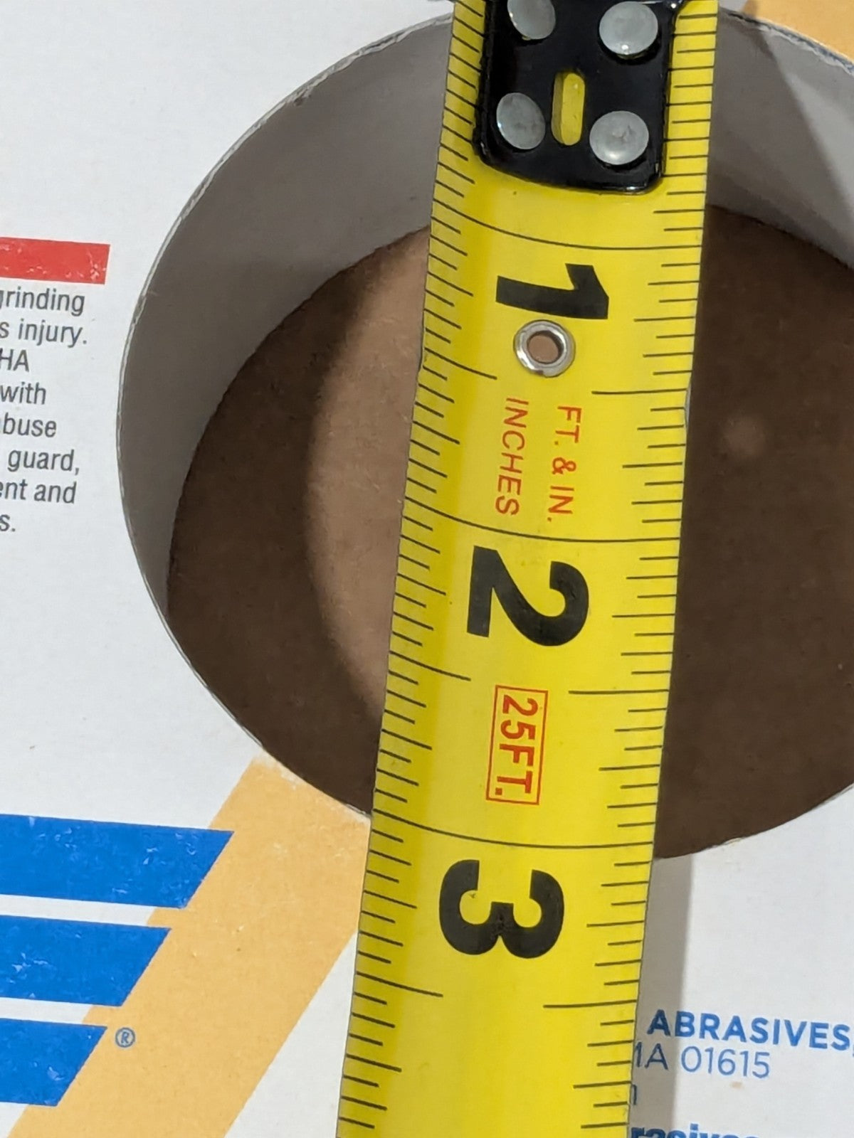 Norton Surface Grinding Wheel: 12" Dia, 1-1/2" Thick, 3" Hole, 46