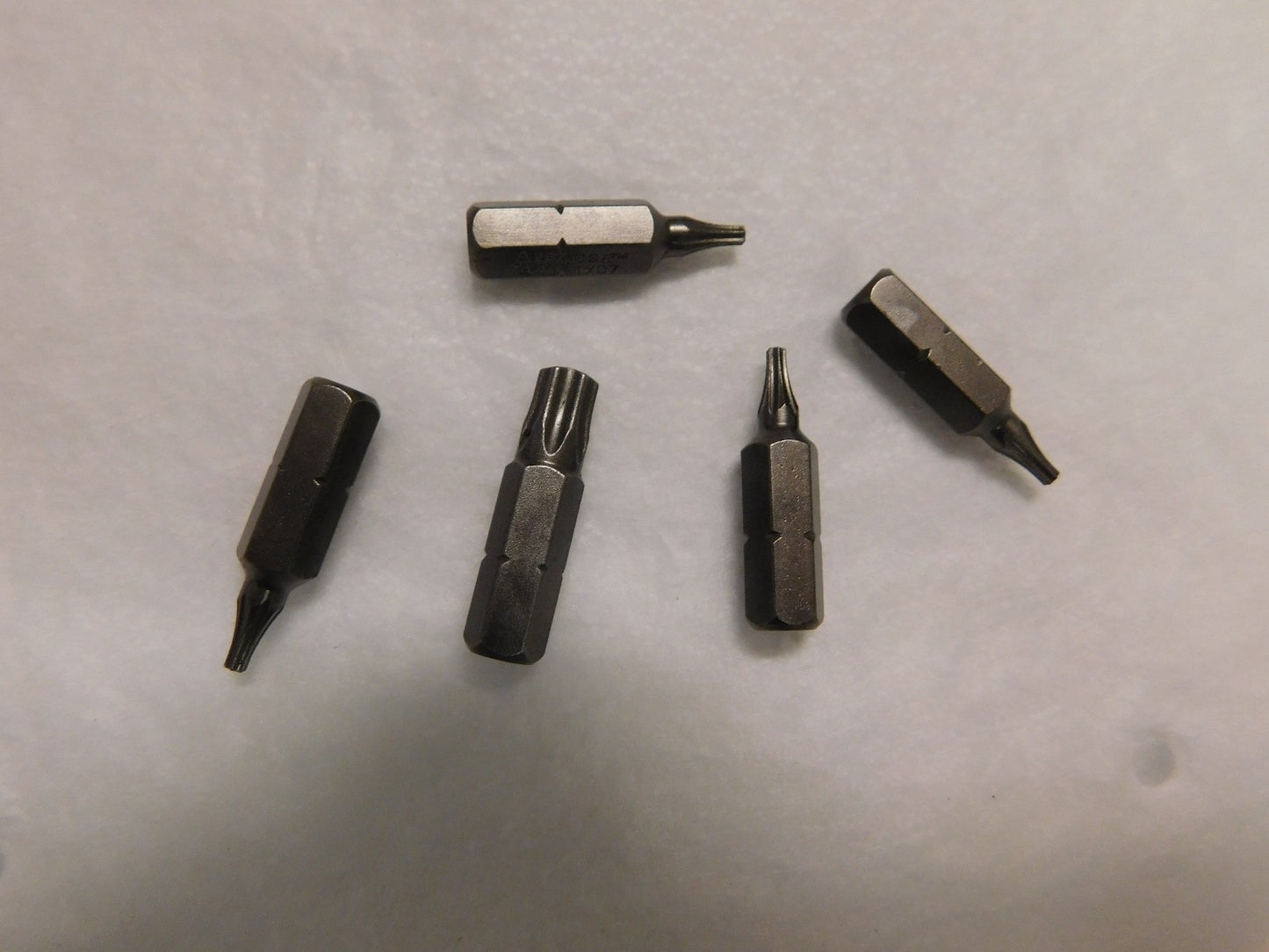Apex Torx Screwdriver Bit 1/4" Drive x 1" OAL T7 QTY 20  440-TX-07X