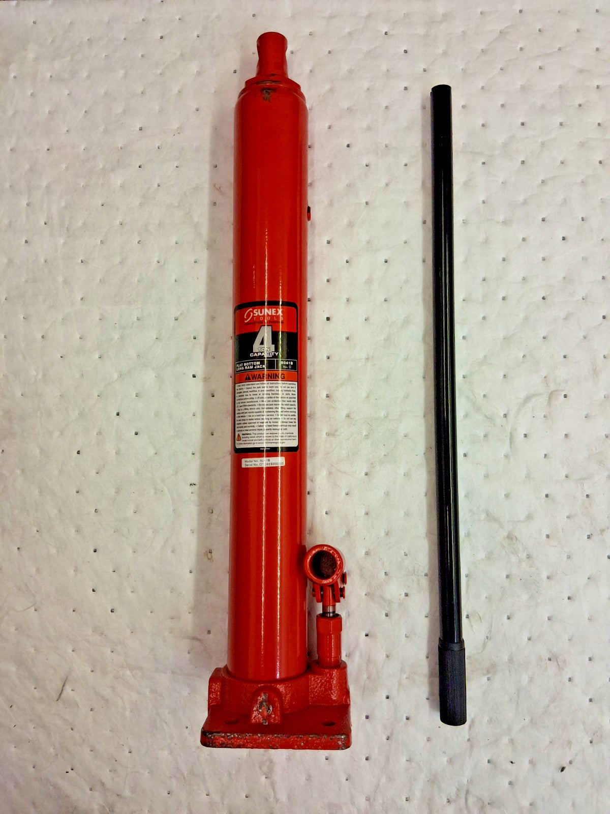 Sunex Tools 4Ton Capacity Bottle Jack 5041B