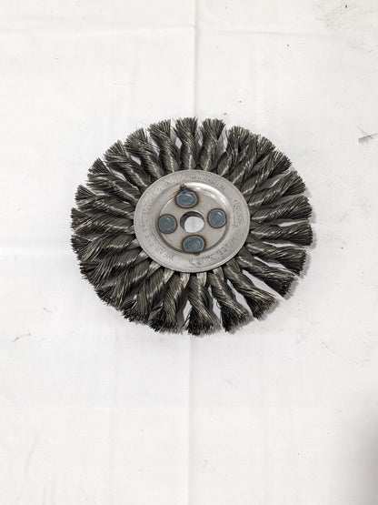 OSBORN Wheel Brush: 6" Wheel Dia, 1/2" Face Width 0002675800