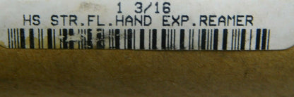 DTC Hand Expansion Reamer HSS 1-3/16" Reamer Dia x 0.012" Max Expansion 02511129
