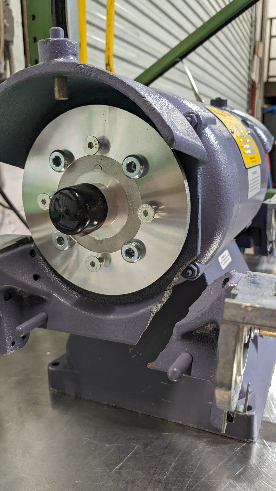 BALDOR RELIANCE Bench Grinder 6" Wheel Dia 1-1/4" Arbor Hole 3600 RPM .5 HP 500