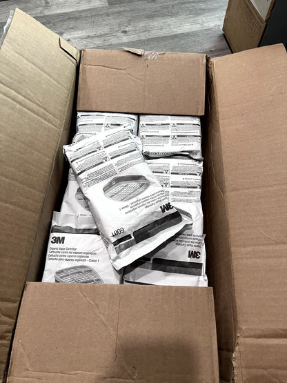 3M Organic Vapor Series 6000, Protects Against Organic Vapor QTY 30 2 packs