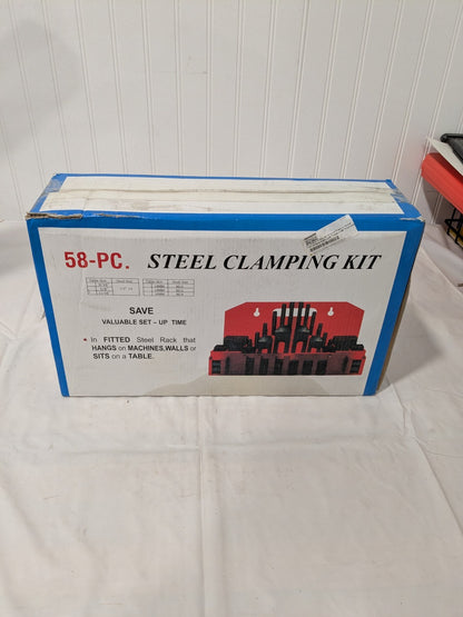 Fixture Clamp Step Block & Clamp Set: 58 Pc 400-3639