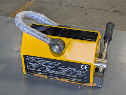 Gibraltar Permanent Magnetic Lifter w/ On / Off Handle 2500 lb. Capacity