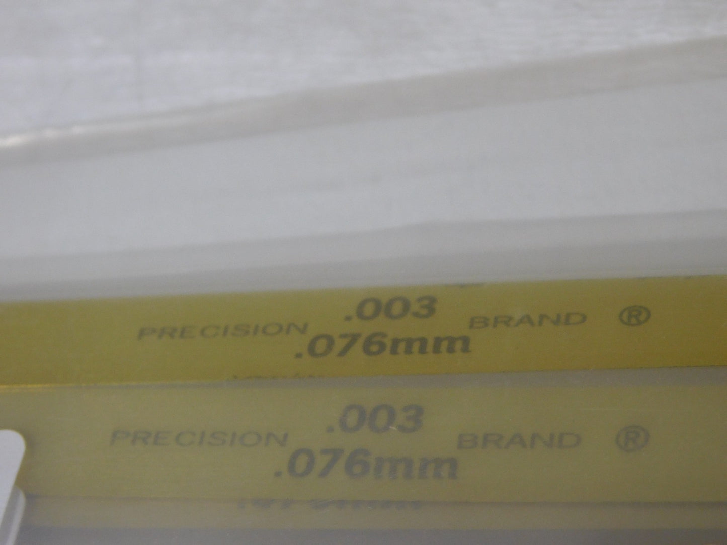 Precision Brand 0.003 Brass Thickness Gage 1/2 x 12 Blades (Pack of 12) 76210