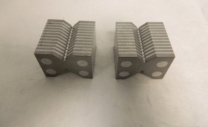 Pro 1-5/16" Max Capacity 90° Angle Hardened Steel V-Block Set of 2 285-2100